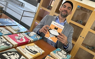 Eduardo Risso donó 141 historietas a la biblioteca que lleva su nombre