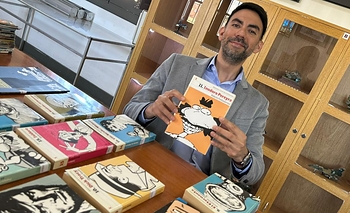 Eduardo Risso donó 141 historietas a la biblioteca que lleva su nombre