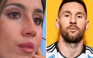 Una famosa apareció llorando por culpa de Messi y, ¿Anto se puso celosa?