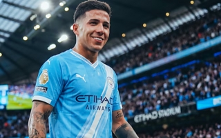 Haaland reaccionó al fichaje de Enzo Fernández en Manchester City