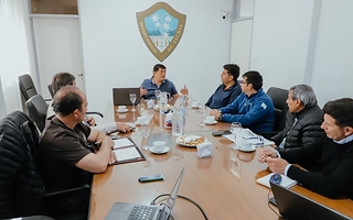 Reunión del COEM en Jáchal para las contingencias de El Niño y los deshielos