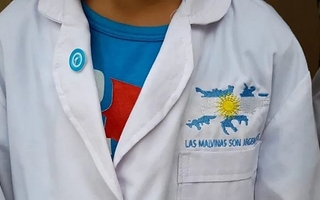 Proponen que alumnos sanjuaninos lleven un distintivo de las Malvinas