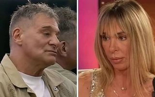 La esposa de un famoso descubrió que tenía una amante y se escapó para no verla