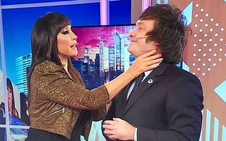 Moria Casán reveló si aceptaría tener una cena íntima con Javier Milei