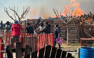Pocito asesora a los damnificados tras confirmarse que el fuego fue intencional
