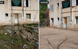 Obras Sanitarias solucionó pérdida cloacal en el Barrio Rivadavia Norte