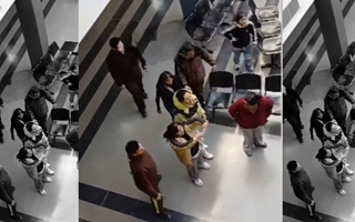 Familias de los hombres de la pelea a hachazos se cruzaron en el Hospital Rawson