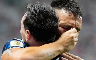 Lautaro Martínez reveló qué le dijo a Messi tras su retiro de la Selección