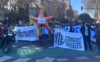 Investigadores del Conicet realizarán una nueva protesta por despidos