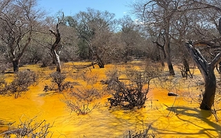 Denuncian una grave contaminación por un pozo petrolero abandonado en Salta