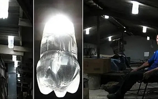 El curioso truco de la botella con agua que permite iluminar una casa sin electricidad