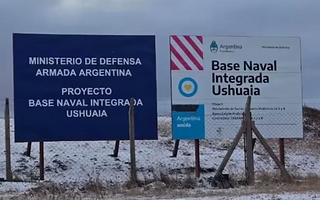 Así se encuentra la Base Naval Integrada de Ushuaia que Milei busca reactivar