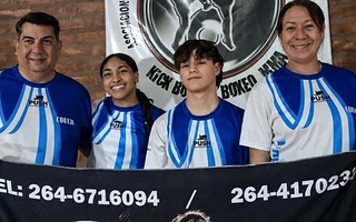 Dos sanjuaninos llevarán la bandera argentina al Wrestling Battle 2026 en Suecia