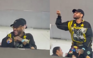 Neymar respondió a hinchas de Atlético Mineiro tras el triunfo de Santos