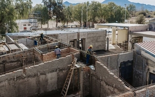 La Escuela Gascón de Jáchal alcanzó un 86% de avance en su obra