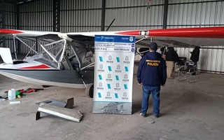 Detuvieron a un piloto acusado de traficar droga entre Buenos Aires y Rosario
