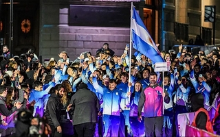 Imponente apertura de los Juegos Suramericanos en Santa Fe
