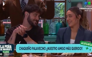 Leuco sorprendió a Sofi Martínez en vivo y las redes estallaron