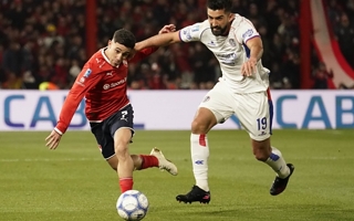 Independiente no pudo sostener la ventaja y empató con San Lorenzo