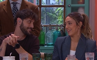 Diego Leuco confesó su amor en vivo a Sofi Martínez y ella lo dejó en ridículo