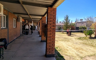 Vecinos de Barreal creen que el femicidio fue por celos de no entrar a Gendarmería