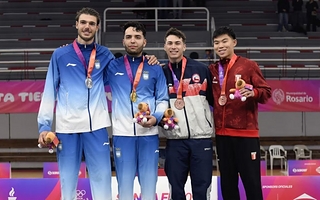 Argentina ganó 21 medallas en un día y sigue segunda en los Juegos Suramericanos