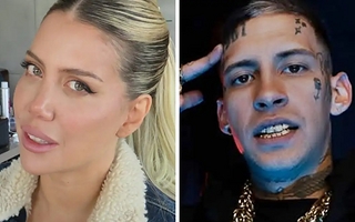 El gesto de Wanda Nara que L-Gante tomó como una burla tras su allanamiento