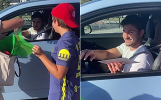 El gesto de Julián Álvarez que sorprendió a los hinchas del Atlético