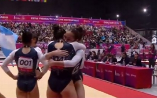 Histórico oro de Argentina en gimnasia artística tras 32 años de espera