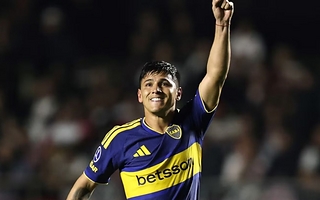 El emotivo recuerdo de Lozano a Izquierdo tras su gol con Boca en el Morumbí