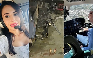 Un helicóptero de noticias se estrelló en plena transmisión y murieron tres personas