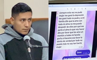 El mensaje de Riveros a su expareja tras la muerte de Camila