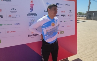 Chalo Molina voló en los Odesur y quedó a un paso de otra medalla