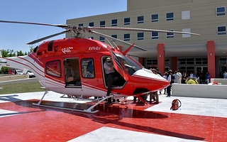 Un bebé prematuro fue trasladado en helicóptero desde Jáchal al Rawson