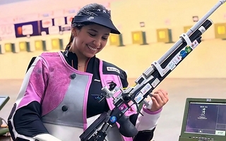 Russo conquistó el oro en rifle y logró otro título en los Suramericanos
