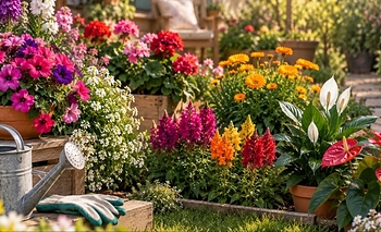 Las plantas económicas que llenan de color el jardín en primavera