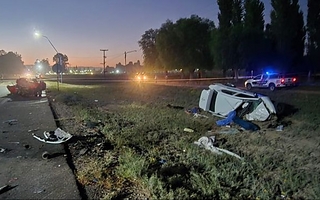 Choque fatal en Las Chacritas: un hombre murió y dos personas quedaron heridas