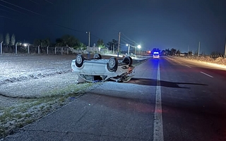Choque fatal en Las Chacritas: un hombre murió y dos personas quedaron heridas