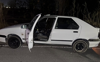 Ignoró los cortes por un accidente, se fugó, chocó y a los metros fue detenido