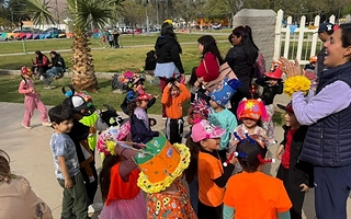 Los jardines de San Juan cerraron la Semana de la Educación Inicial con actividades al aire libre