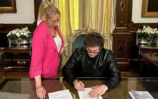 Milei firmó el decreto que promulga el tratado con Chile
