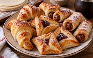 Facturas caseras con tapas de empanada y listas en menos de 30 minutos