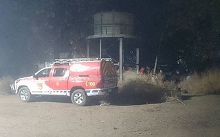 Bomberos rescataron a un caballo cayó a un pozo en Caucete