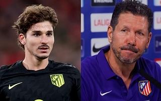 Simeone despejó la duda que había sobre Julián antes del derbi