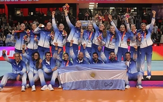 Las Panteras vencieron 3-0 a Colombia y ganaron la medalla de plata