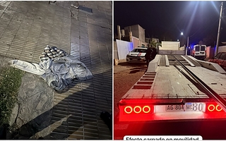 Los vieron robar en una agencia y la Policía los detuvo