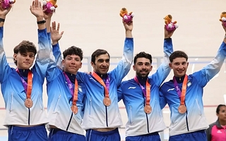 El sanjuanino Rubén Ramos subió al podio con Argentina en Odesur