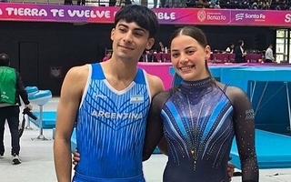 Plata para Argentina: Maldonado y Weise brillaron en el trampolín