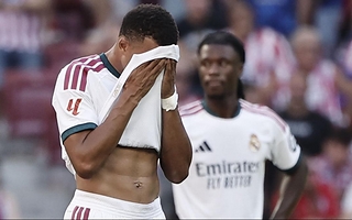 Mbappé habló del árbitro tras el derbi y evitó entrar en polémicas