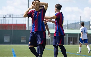 Minguk Lee, el lateral coreano que brilla y sorprende en La Masia del Barça
